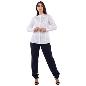 Network Blouse Women size L Linen